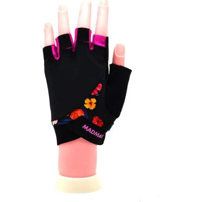 Перчатки для фитнеса MadMax MFG-770 Flower Power Gloves Black/Pink XS (MFG-770_XS) | Зображення 3