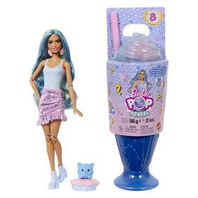 Кукла Barbie Pop Reveal Любимые сладости Голубой милкшейк (JFY61)