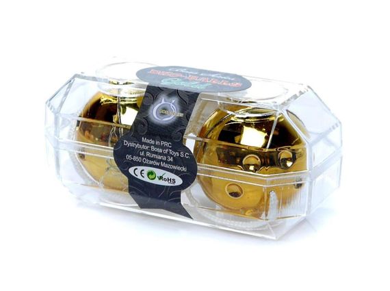 Вагінальні кульки Duo balls Gold, BS6700022 sexstyle | Зображення 2