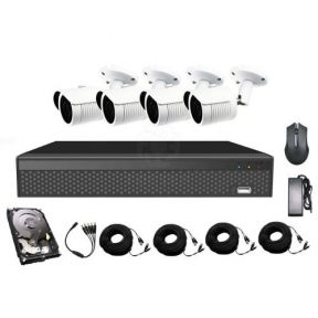 Комплект видеонаблюдения CoVi Security AHD-4W 5MP MasterKit  HDD500