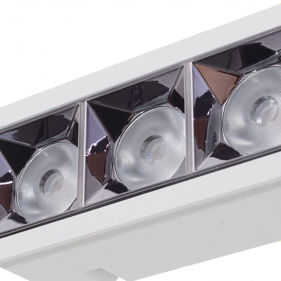 Светильник точечный LED HDL-DT 203/3*4W WW WH | Зображення 7