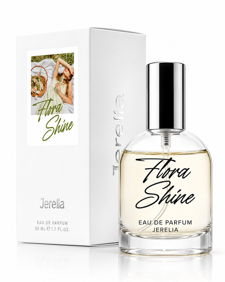 Женская парфюмерная вода Jerelia Flora Shine цветочная древесная мускусная 50 мл