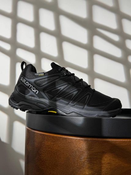 Кросівки чоловічі Salomon Speed Cross Pro GTX Thinsulate Black Grey весна / осінь A4555 42 27 | Зображення 3