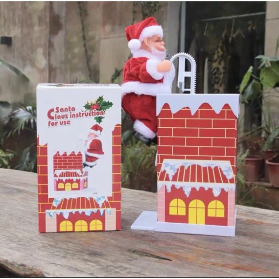 Интерактивная игрушка "Санта-Клаус в дымоходе" | Зображення 2