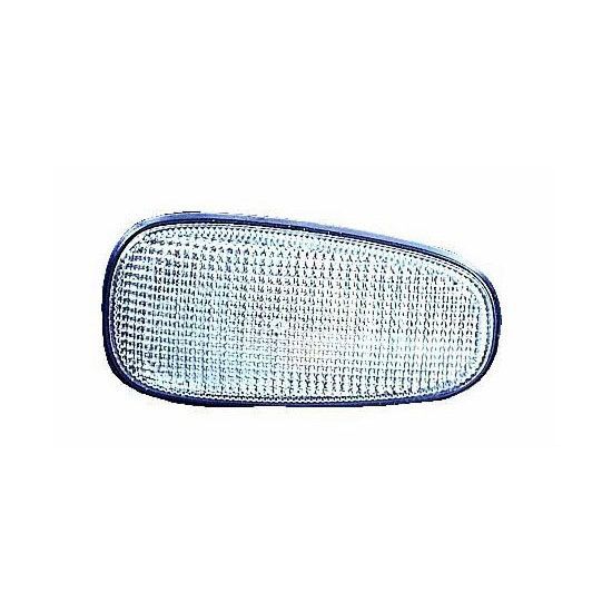 Покажчик повороту Opel Astra G 1998-2009/Zafira A 99-05 На Крилі Лев.=Прав. Білий-Лампа