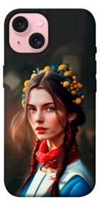 Чохол з картинкою Lady style 1 для Apple iPhone 15 (6.1")