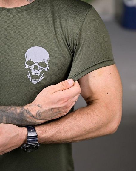 Тактична потоотводяща футболка Донецька область oliva РП7342 | Зображення 4