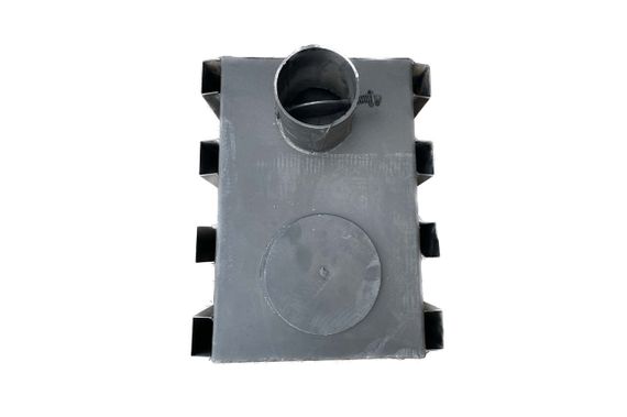 Печь буржуйка DV - 450 x 360 x 450 x 3мм (Х018) | Зображення 1