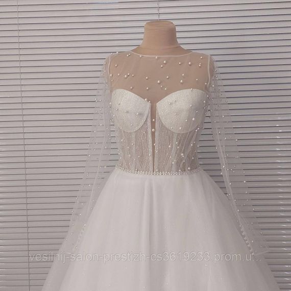 Весільна сукня перлинка | Зображення 1