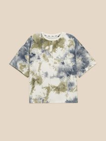 Футболка однотонна жіноча LAWA K-WTC02388 XS Хакі-синій shop (2000999636707)