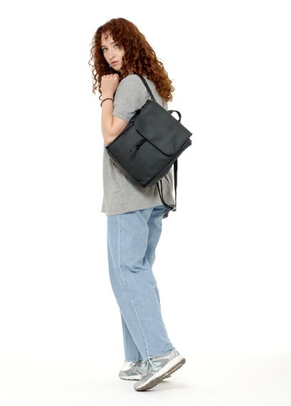 Рюкзак Sambag Loft MZN чорний 30 x 25 x 12 см (22200001) | Зображення 3