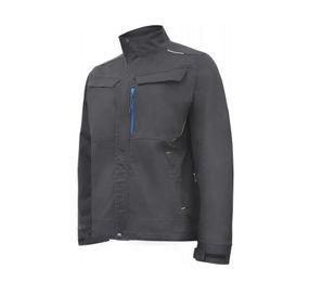 Куртка робоча Hoegert REETZ HT5K823-2XL 58% бавовна, 40% поліестер, 2% еластан чорна, 2XL (56)