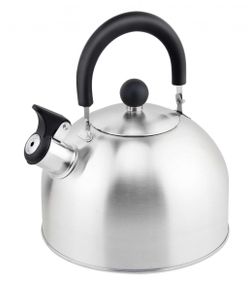 Чайник 2.5 л Con Brio CB-412 из нержавеющей стали со свистком для всех типов плит