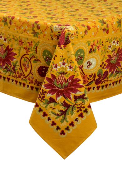 Скатертина Home Line 66626 Україна 230  Бавовна Білий