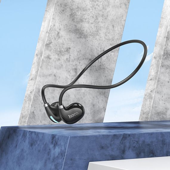 Bluetooth Наушники Hoco ES68 Musical air conduction Obsidian Black | Зображення 3