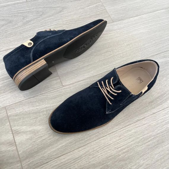 Чоловічі сині туфлі 43 розмір | Зображення 6