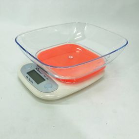 Ваги кухонні DOMOTEC MS-125 Plastic, електронні ваги, електронні ваги. PI-873 Колір: помаранчевий