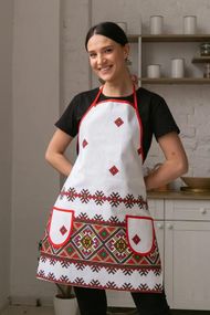 Фартух кухонний Носи своє 0,75*0,55 Білий (p-10957-123931)