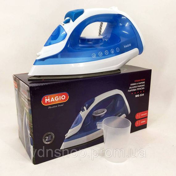 Праска для дому з керамічною підошвою Magio, Ручна парова праска для домашнього використання GC-81 | Зображення 4