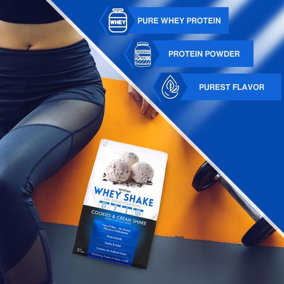 Протеїн Syntrax Whey Shake 2.2 kg (Cookies &amp; Cream) | Зображення 2