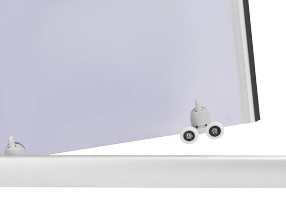 Набір Lidz Душова кабіна Latwa SC90x90.SAT.MID.GR напівкругла, скло тоноване 4 мм + Душовий піддон Kapielka ST90x90x26, з панеллю | Зображення 8