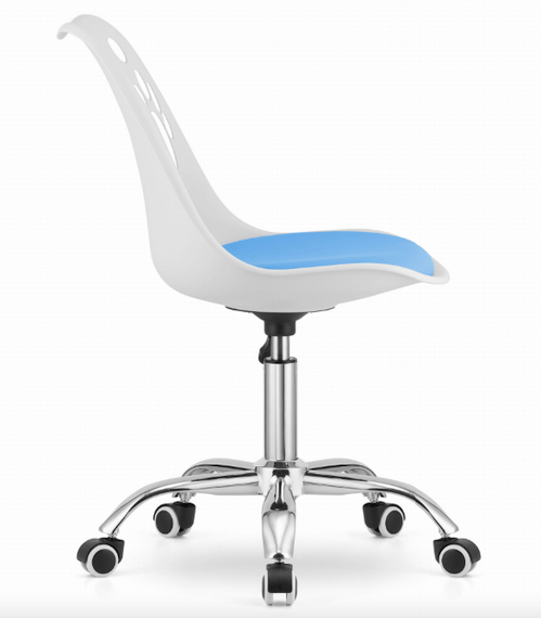 Офисное кресло Leobert Print бело-голубой | Зображення 4