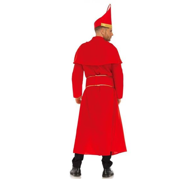 Костюм Кардинал чоловічий Leg Avenue Costume Cardinal Red XL Sex Aura | Зображення 1