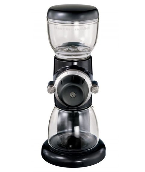 Кавомолка KitchenAid 5KCG100EOB, жорновий електрична, чорна | Зображення 1