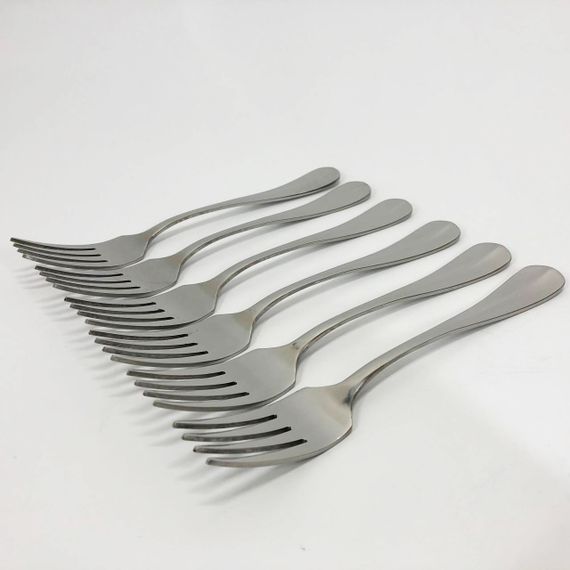 Набір десертних виделок Con Brio CB-3709 18 см 6 шт | Зображення 8