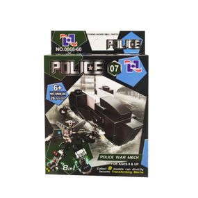 Дитячий конструктор  0868-60 поліцейський транспорт (Вид 7)