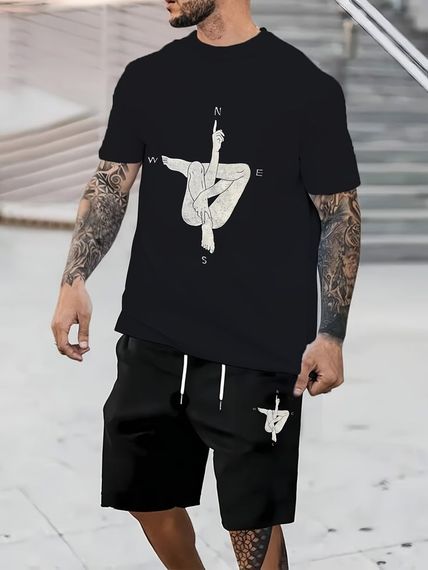 Комплект футболка та шорти ДТФ (стандарт)