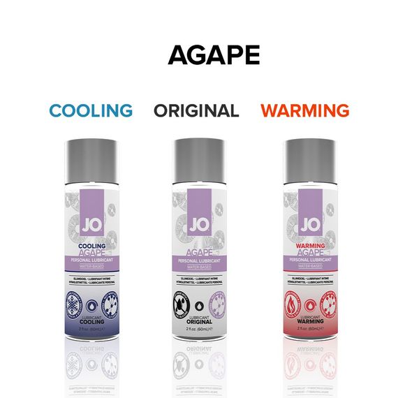 Охолоджуючий лубрикант System JO AGAPE — COOLING, 60 мл | Зображення 4