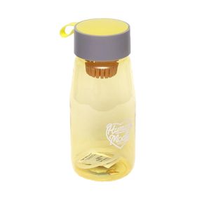 Пластиковая бутылка для воды с ситечком 2315, 0.7 литра Желтый