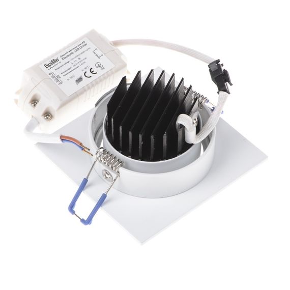 Светильник потолочный LED врезной  LED-173/5W WW WH | Зображення 2