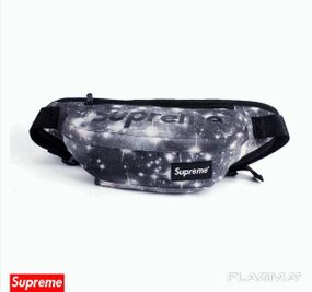 Поясная сумка Supreme (космос черный) сумка на пояс