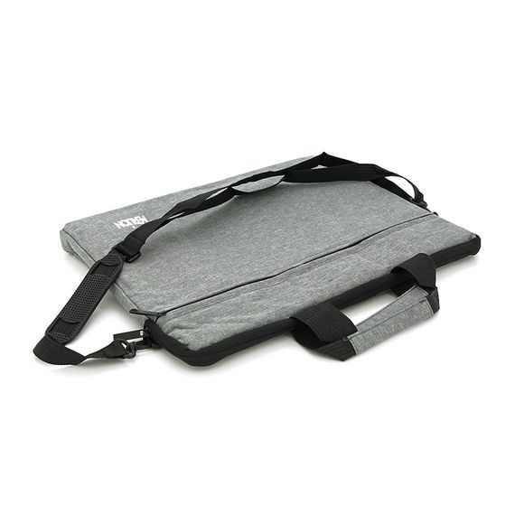 Сумка для ноутбука Merlion 15.6" Stripe,с плечевым ремнем,Gray | Зображення 2
