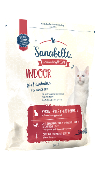 Sanabelle Indoor Сухий корм для дорослих кішок з птицею 400 г