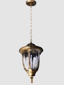 Ліхтар підвісний 25513 Золото 35-85х16х20 см.