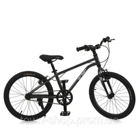 Велосипед детский LIGHTY MB 20LIGHTY DARK GREY, колеса 20 дюймов