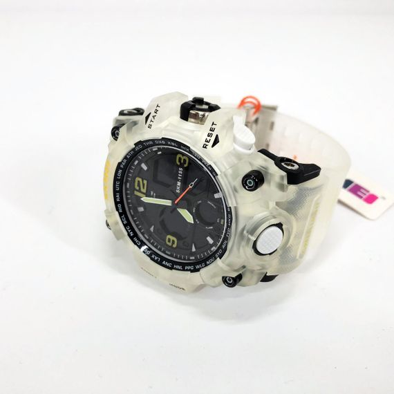 Тактичний військовий годинник для ЗСУ SKMEI 1155BWT, Оригінальний чоловічий годинник DX-84 | Зображення 4