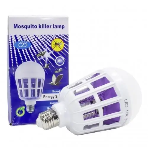 Светодиодная лампа отпугиватель от комаров Mosquito Killer Lamp, 15Вт | Зображення 6