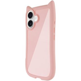 Чохол TPU GETMAN Cat with straps для Apple iPhone 16 (6.1") Pink