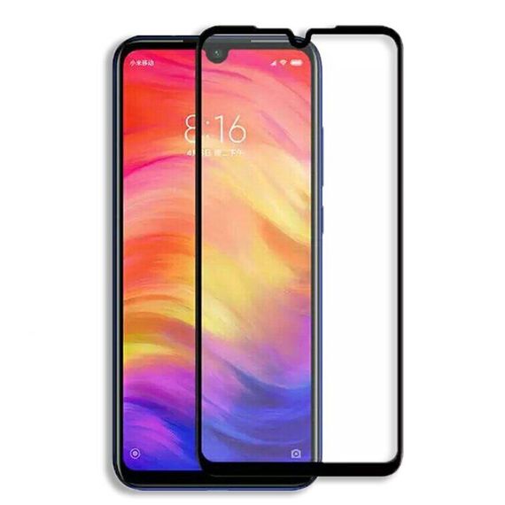 Захисне скло 2.5D на весь екран для Xiaomi Redmi 7 колір Чорний | Зображення 1