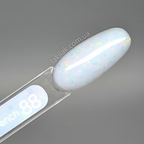 База Valeri French Base №88 (молочно-блакитна з крошкою) 6мл