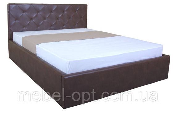 Кровать двуспальная Briz на подъемном механизме lift 1600x200 brown | Зображення 1