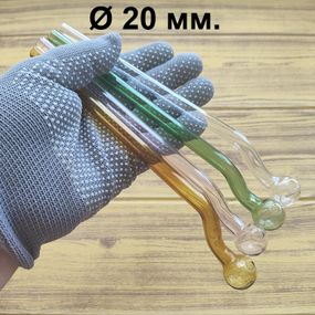 Стеклянная трубка для курения Sherlock Ball Mintra Oil