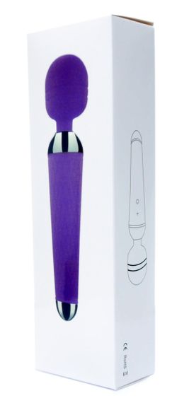 Вібромасажер Boss Series - Massager Power Wand USB Black 16 Function, BS2200037 sexstyle | Зображення 8