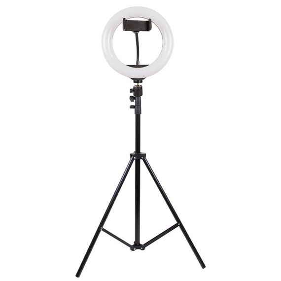 Кільцева світлодіодна LED-лампа Arc Ring 13" + tripod 2.1m | Зображення 1