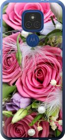 Чехол на Motorola E7 Plus Нежность "2916u-2107-17620"