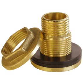 Штуцер зливний (врізання для ємності) 1/2" (Б5101А)